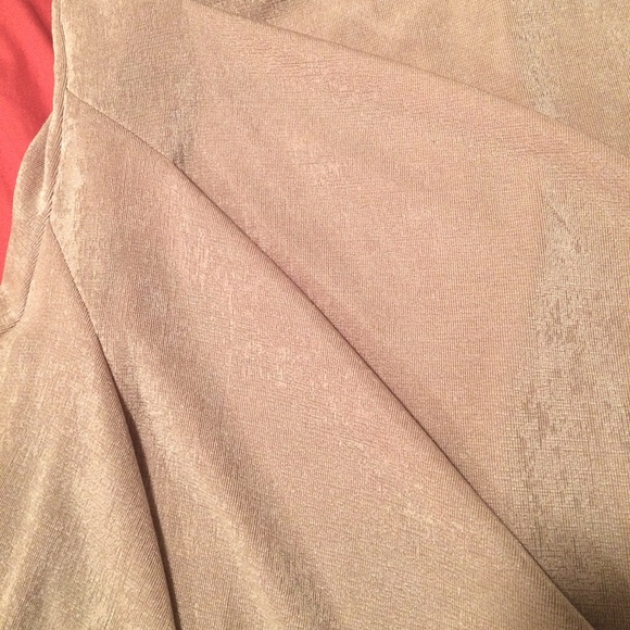 Asymmetrical Slinky Midi Dress - Picture 7 of 8